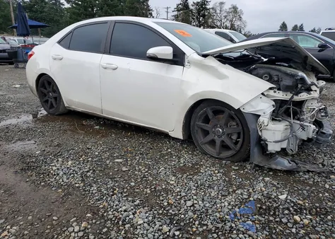 2015 Toyota Corolla L z USA, uszkodzony, nr VIN 2T1BURHE3FC357897